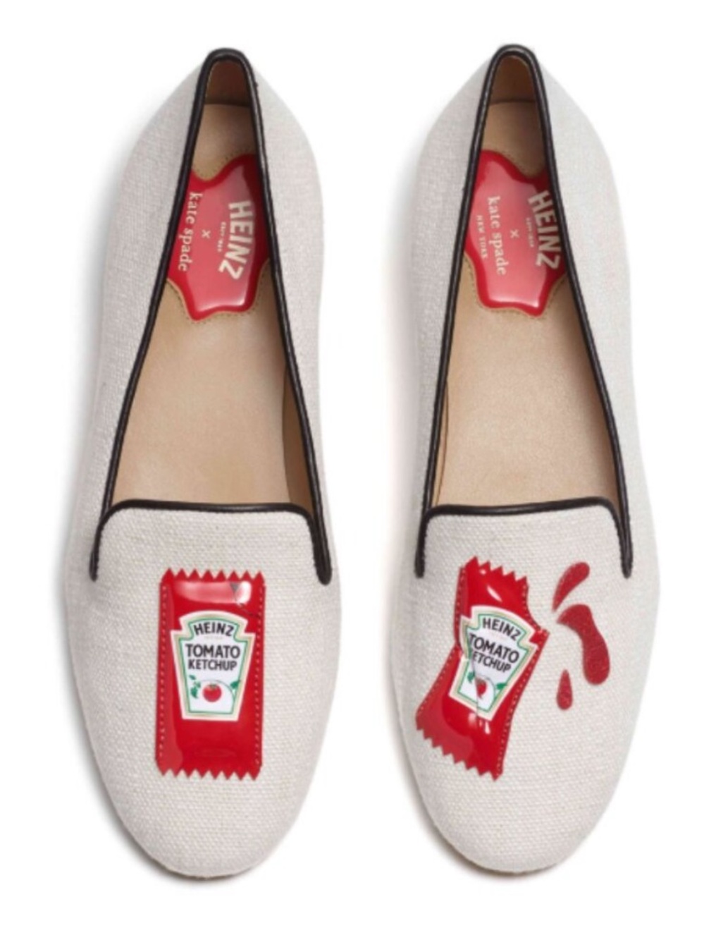 🥫🍅🥫HEINZ X KATE SPADE NEW YORK LOAFERS 🥫🍅🥫 NEW🥫🍅🥫SZ 7